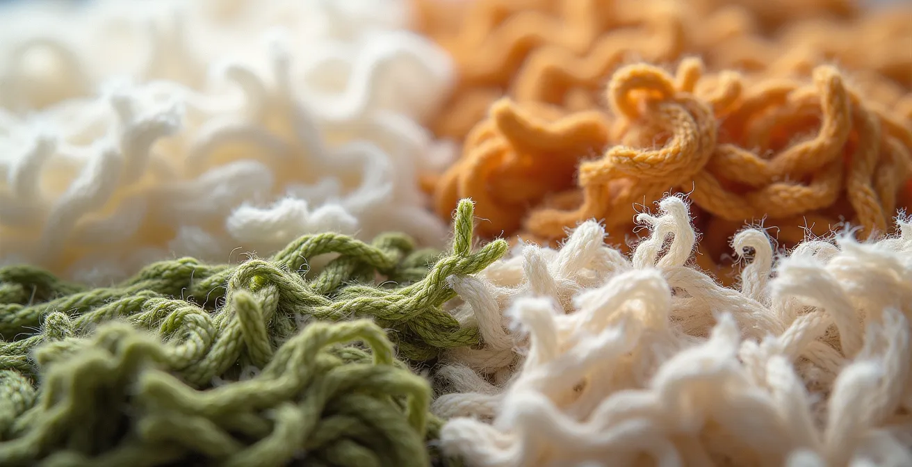 Comparison of different natural textile fibres and their environmental impacts